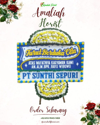 Papan Bunga Duka di Woda