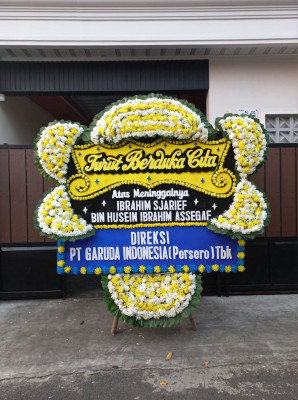 Papan Bunga Duka di Woda