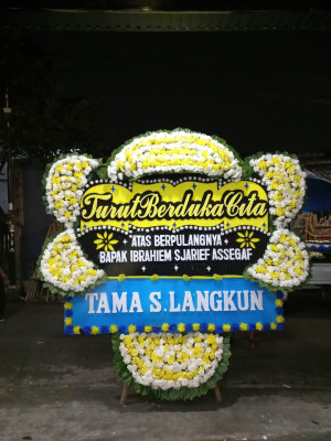 Papan Bunga Duka di Woda