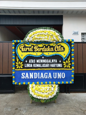Papan Bunga Duka di Woda